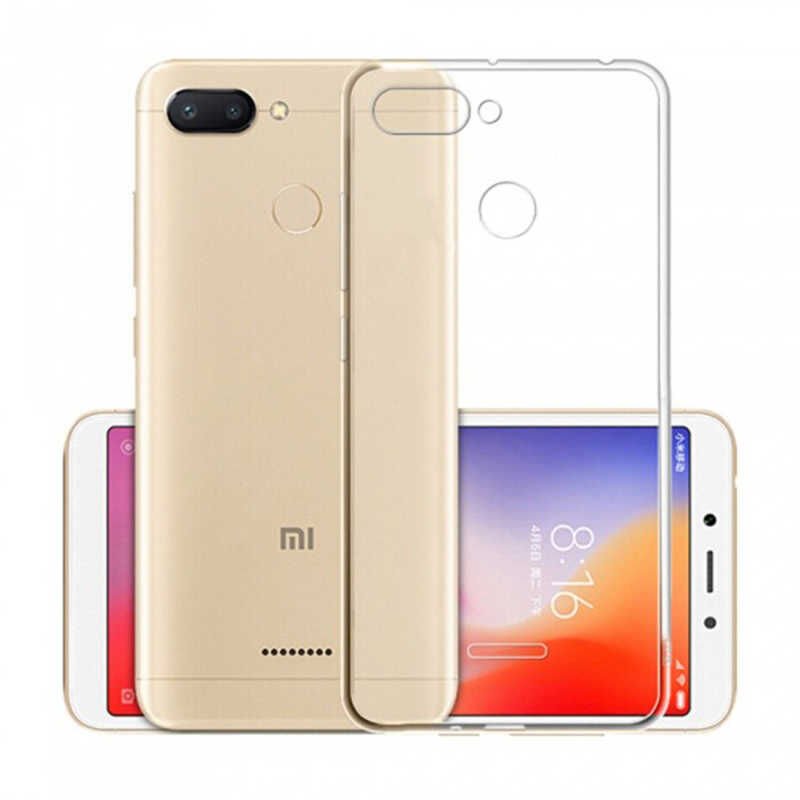 Xiaomi Redmi 6 Kılıf HEPTEKİLETİŞİM Süper Silikon Kapak