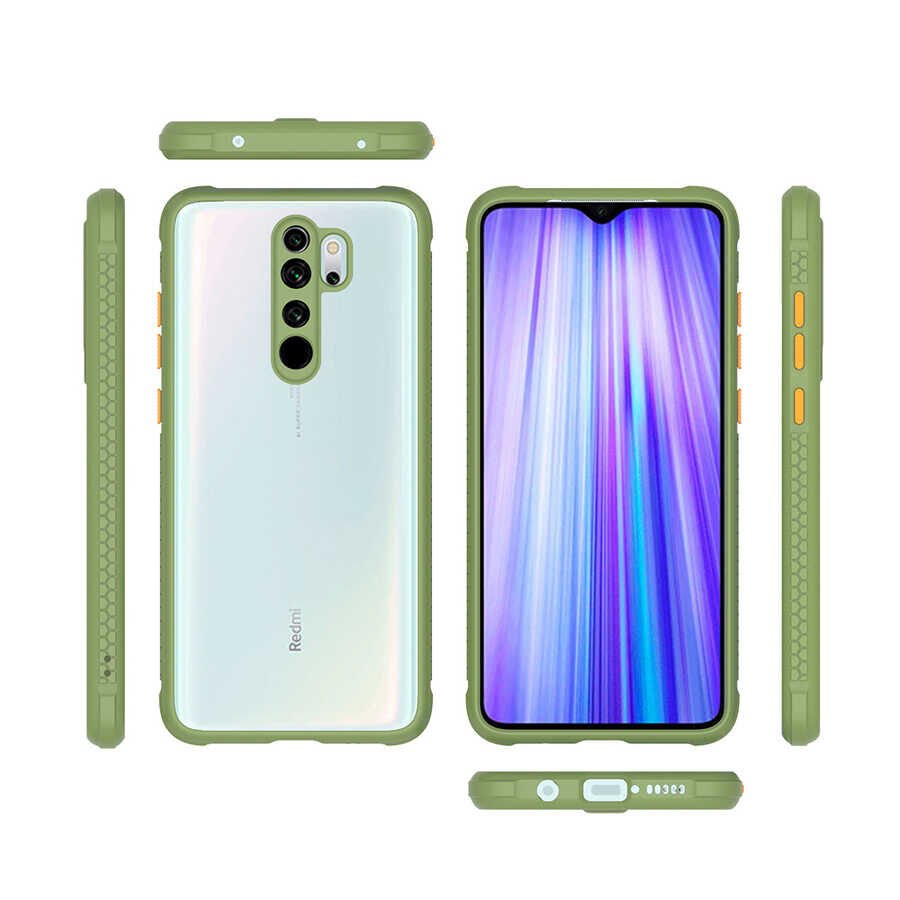 Xiaomi Redmi Note 8 Pro Kılıf ​​HEPTEKİLETİŞİM Kaff Kapak