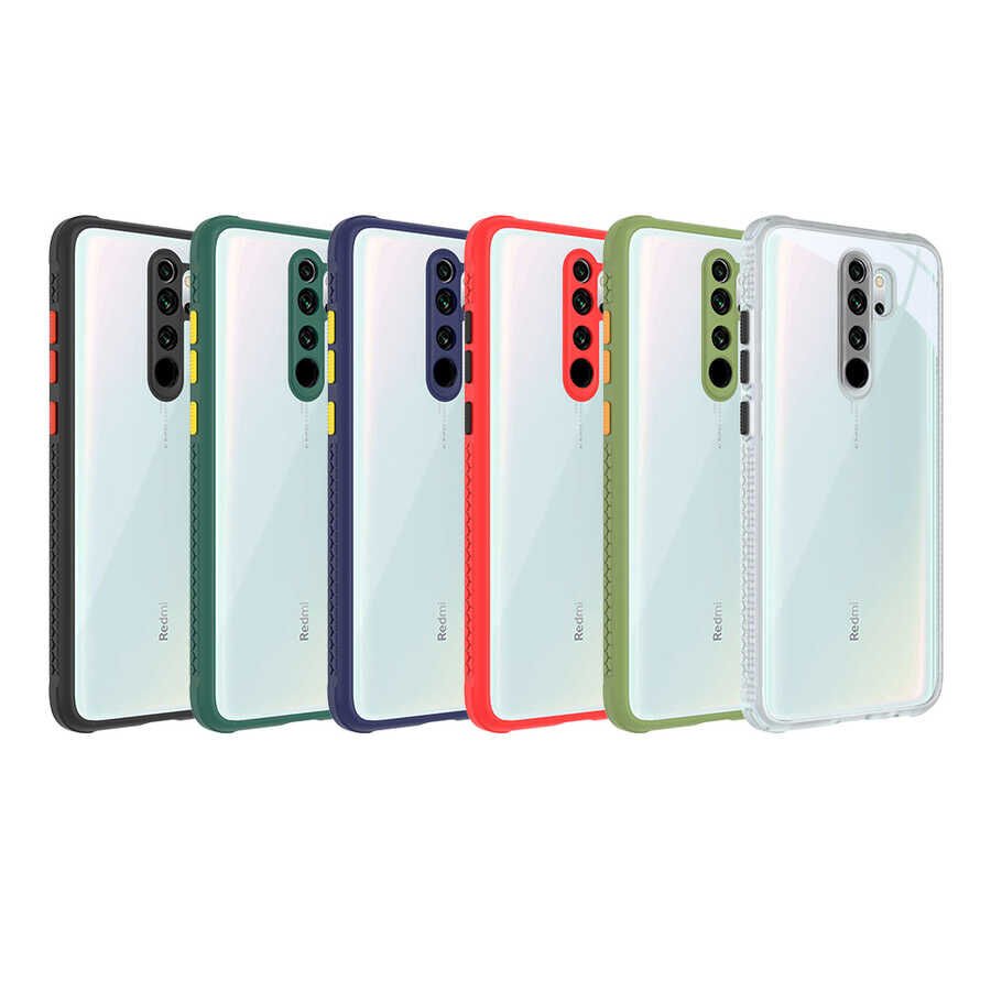 Xiaomi Redmi Note 8 Pro Kılıf ​​HEPTEKİLETİŞİM Kaff Kapak