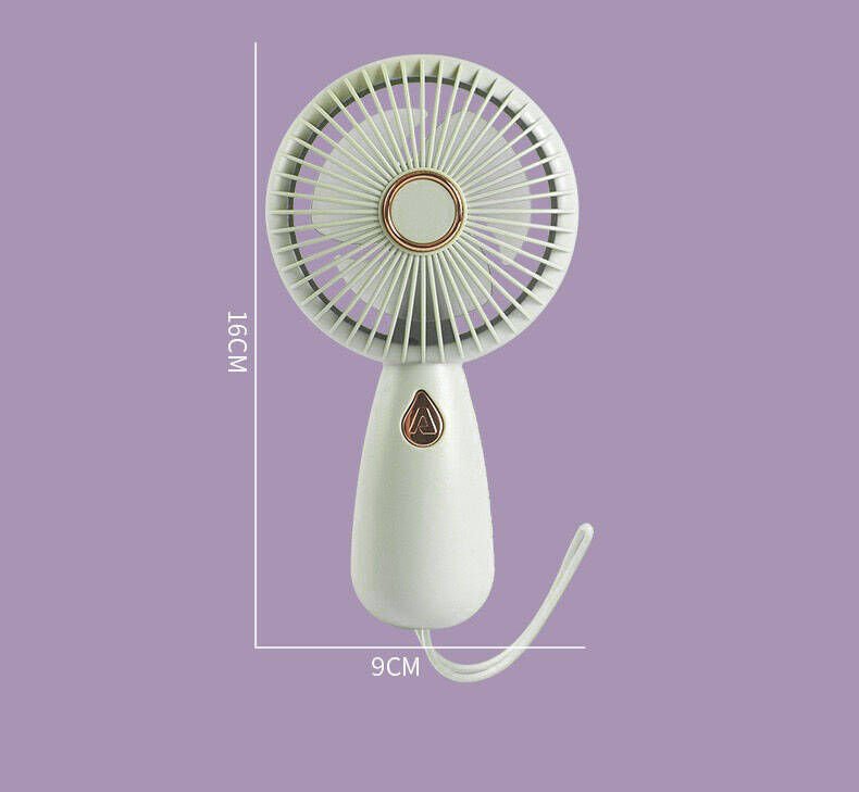 Mini Vantilatör Portatif Soğutucu Fan (ZB103) Krem