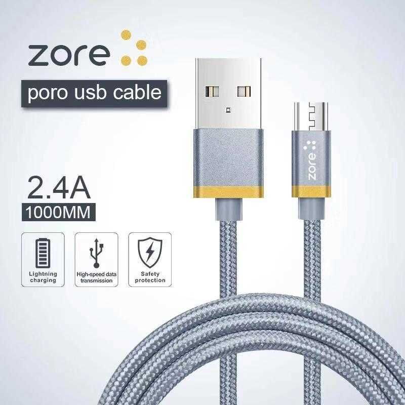 Poro Micro Usb Kablo 1M Beyaz