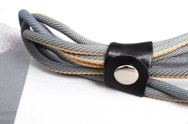 Poro Micro Usb Kablo 1M Siyah-Gold