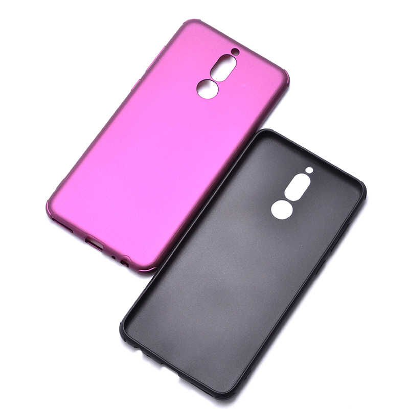 Huawei Mate 10 Lite Sililkon Mat Soft Yüzeyli Kapak (NEVA) Siyah