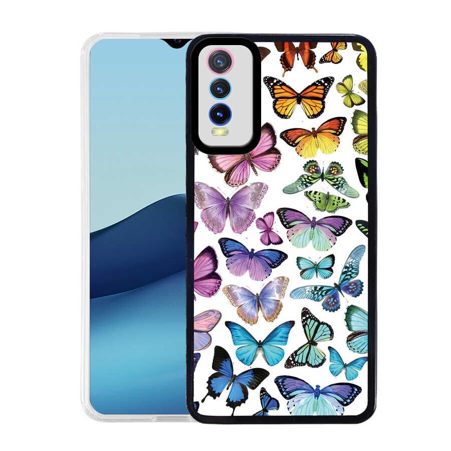 Vivo Y20S Kılıf HEPTEKİLETİŞİM M-Fit Desenli Kapak