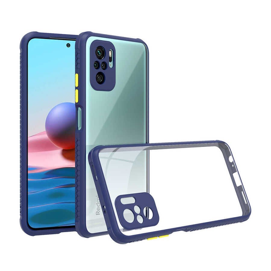 Xiaomi Redmi Note 10S Kılıf ​​HEPTEKİLETİŞİM Kaff Kapak