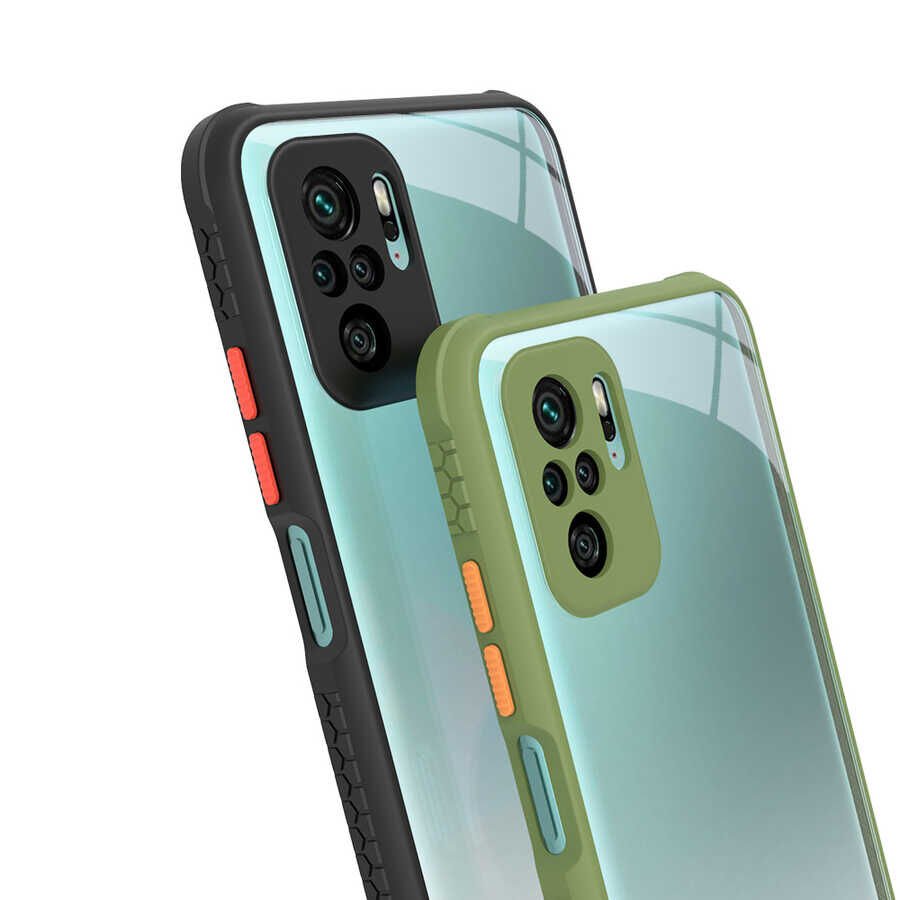 Xiaomi Redmi Note 10S Kılıf ​​HEPTEKİLETİŞİM Kaff Kapak