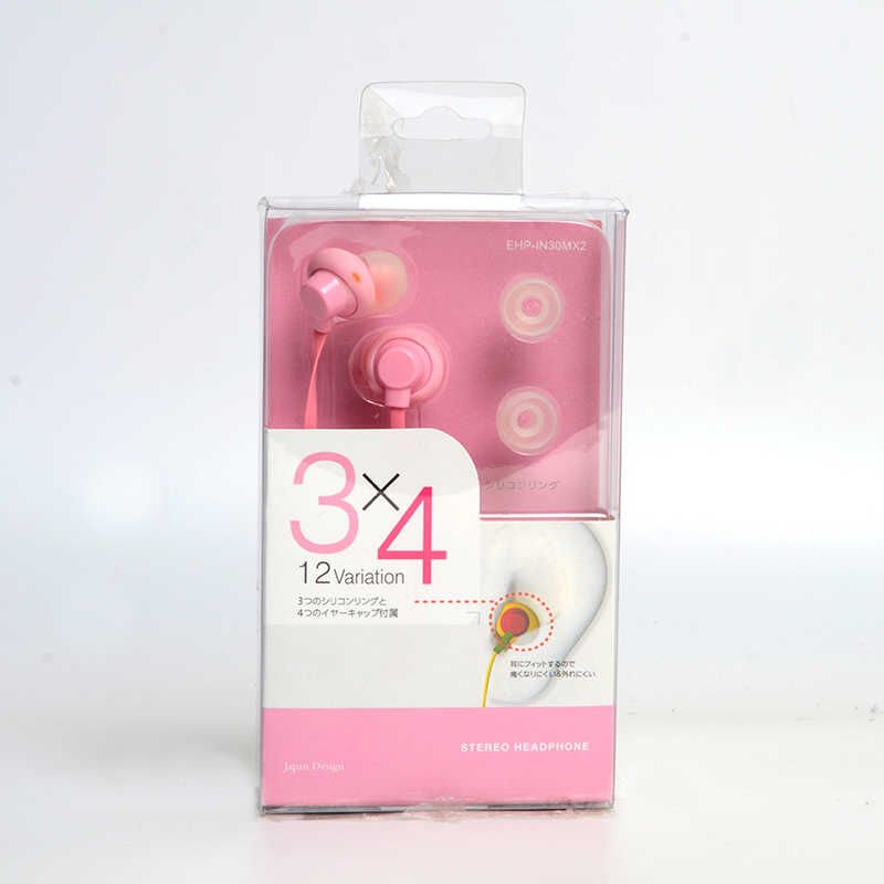 Yüksek Kalite ve Ses Performanslı Kulaklık (3X4 3.5mm Kulaklık) Pembe