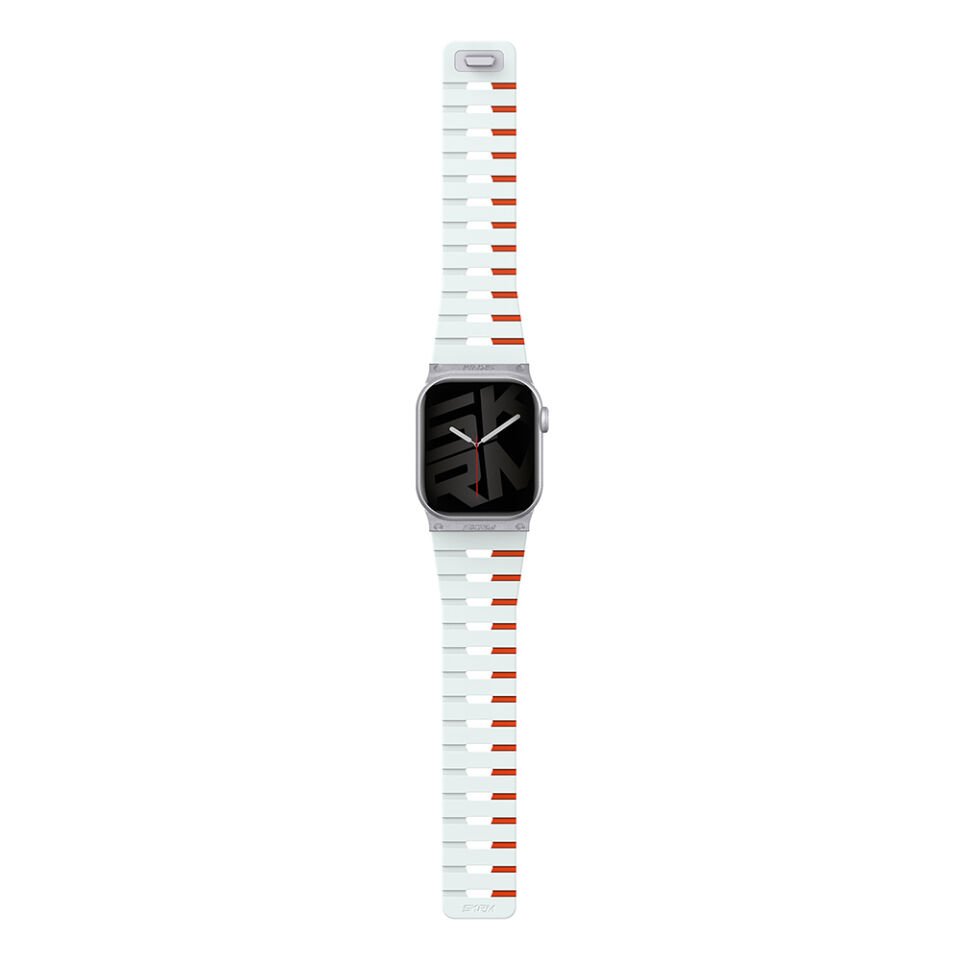 Apple Watch 40mm Skinarma Gemini Serisi TPU Magnetik Silikon Kordon