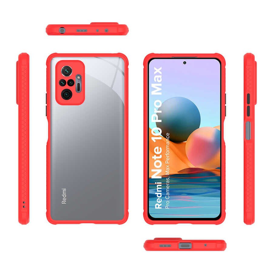 Xiaomi Redmi Note 10 Pro Kılıf ​​HEPTEKİLETİŞİM Kaff Kapak