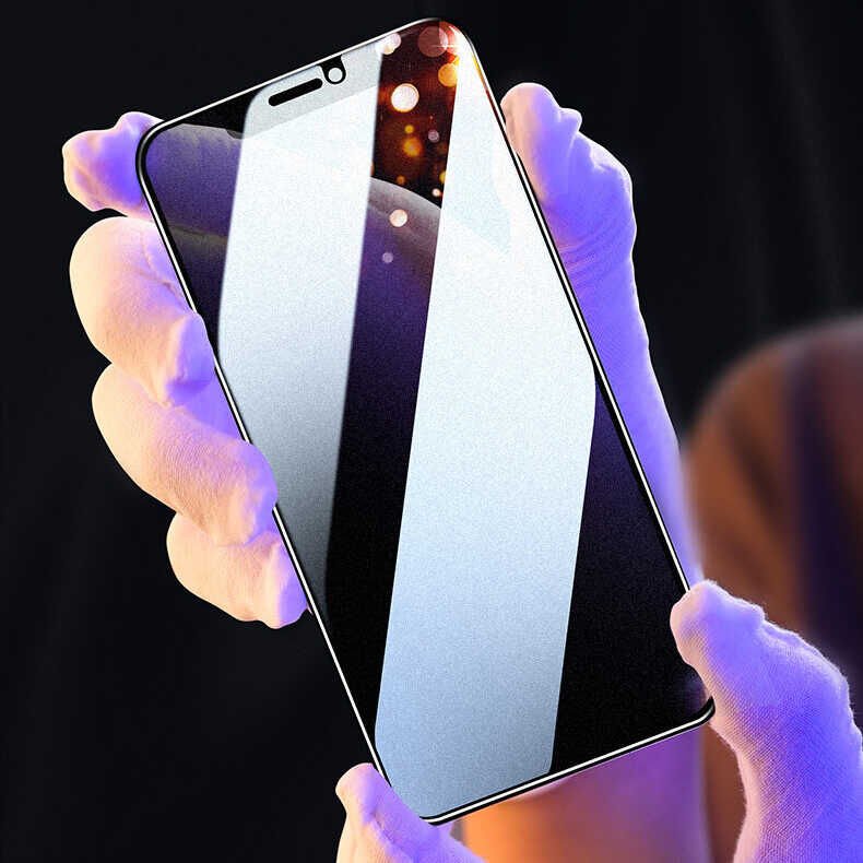 Apple iPhone 12 Pro HEPTEKİLETİŞİM Fit Hard Mat Privacy Cam Ekran Koruyucu