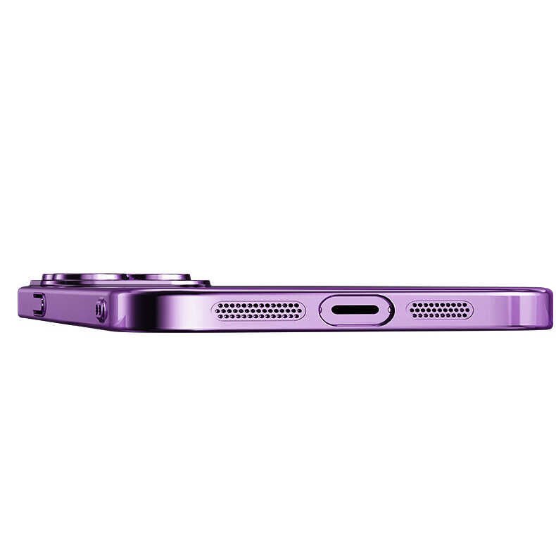 Apple iPhone 14 Pro Kılıf Wireless Şarj Özellikli Sert PC HEPTEKİLETİŞİM Riksos Magsafe Kapak