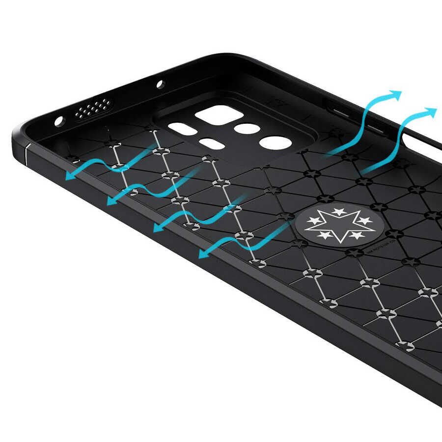 Xiaomi Poco X3 GT Kılıf Kamera Çıkıntılı Renkli Yüzüklü Standlı Mıknatıslı Kapak (RAVEL) Mavi