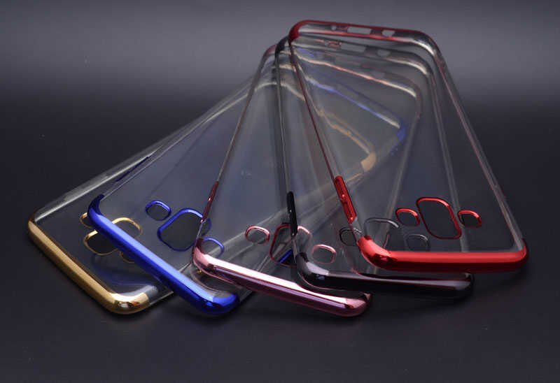 Galaxy J7 Duo Kılıf Zore Dört Köşeli Lazer Silikon Kapak