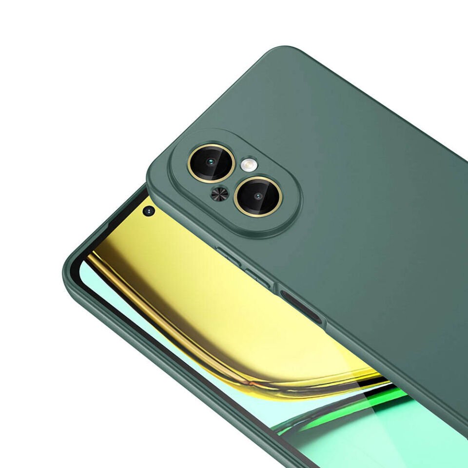 Realme 12 Lite Kılıf Kadife İç Yüzey Yumuşak Dokulu Kamera Korumalı Kapak (MARA) Lacivert