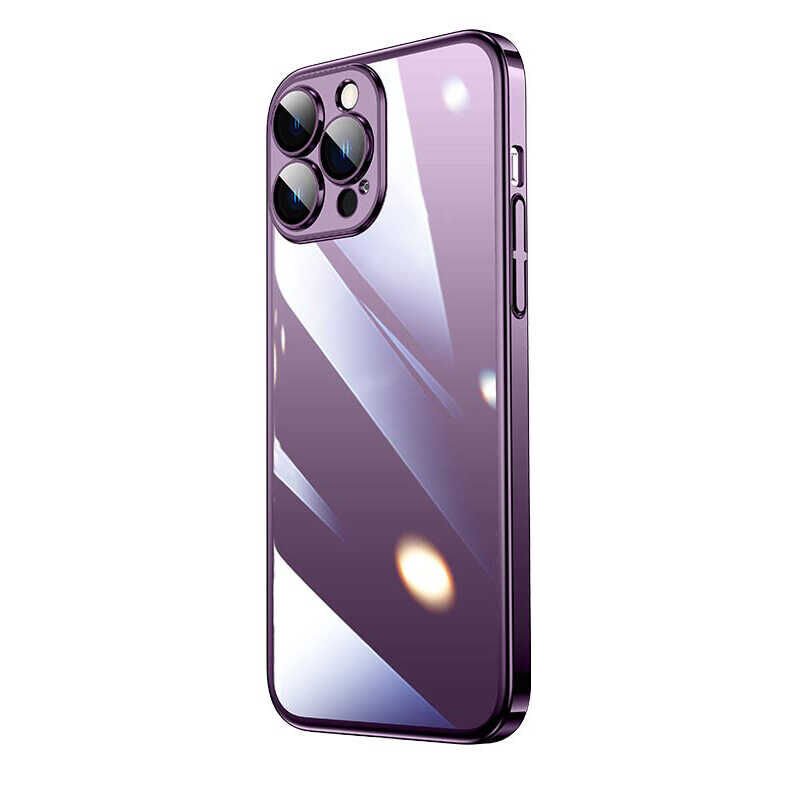 Apple iPhone 14 Pro Kılıf Sert PC Renkli Çerçeveli HEPTEKİLETİŞİM Riksos Kapak