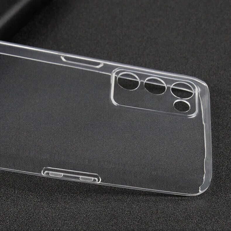 Oppo A55 5G Şeffaf Kılıf Yumuşak İnce Tasarımlı Kapak (SÜPER) Renksiz