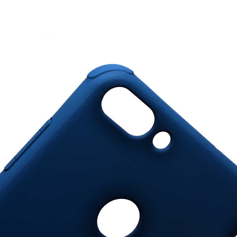 Huawei P Smart Sililkon Mat Soft Yüzeyli Kapak (NEVA) Siyah