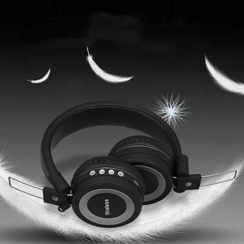 Hafif ve Portatif Kolayca Katlanıp Taşınabilir Dizayn (L100 Bluetooth Kulaklık) Beyaz