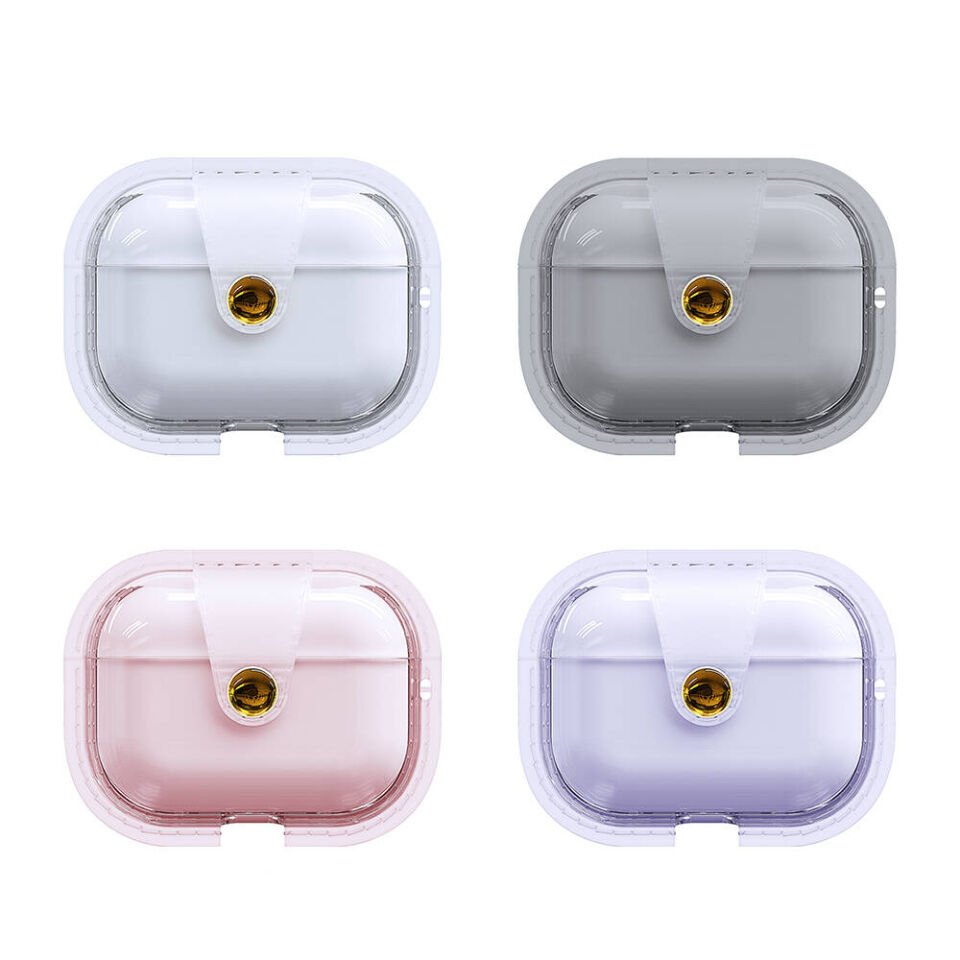Apple Airpods Pro HEPTEKİLETİŞİM Airbag 33 Darbelere Karşı Dayanıklı Magnetik Kılıf