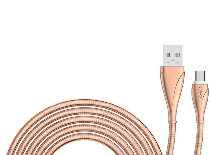 LS28 Micro Usb Kablo Rose Gold