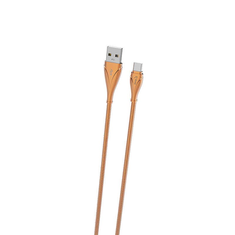 LS28 Type-C Usb Kablo Rose Gold