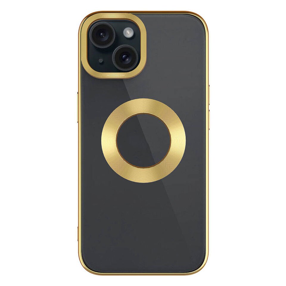 Apple iPhone 15 Plus Kılıf Tek Kamera Çerçeveli Logo Gösteren HEPTEKİLETİŞİM Omega Kapak