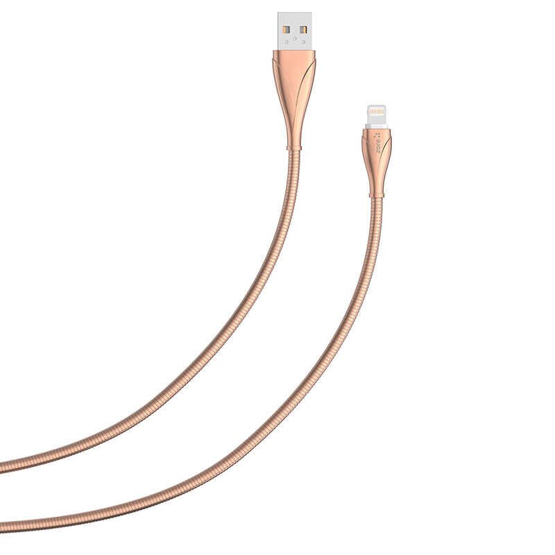 LS28 Lightning Usb Kablo Rose Gold