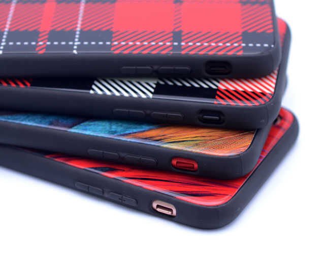 Apple iPhone SE 2022 Kılıf HEPTEKİLETİŞİM Ebruli Cam Kapak