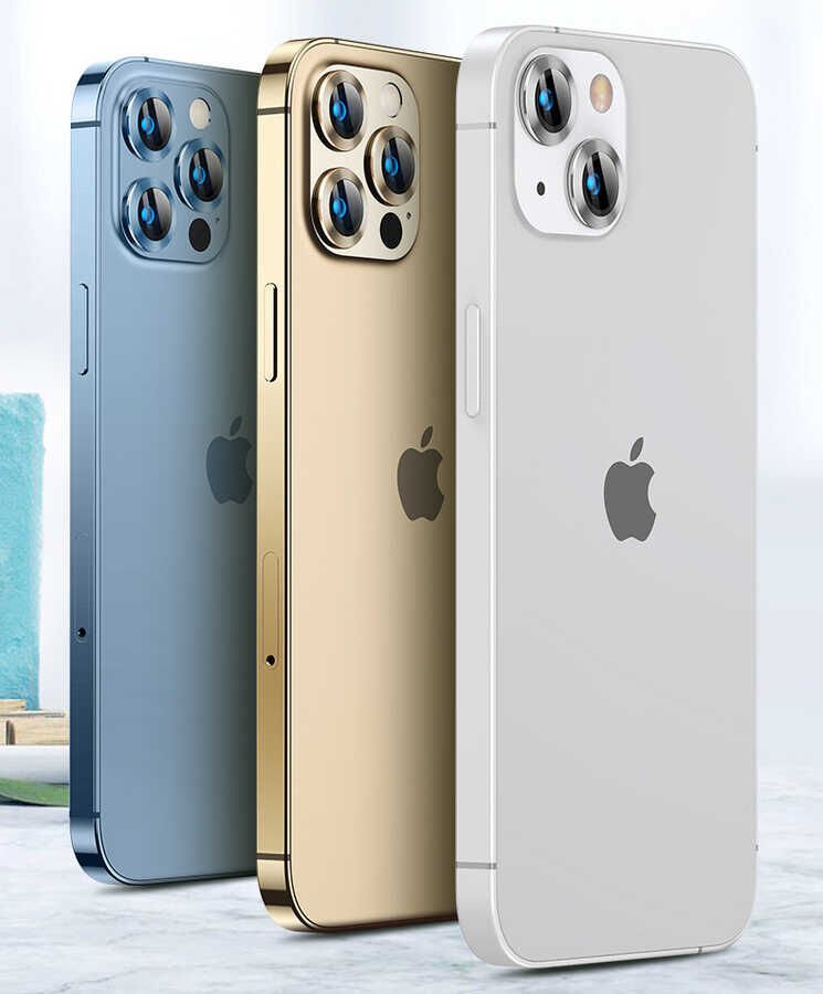 Apple iPhone 13 Pro Max HEPTEKİLETİŞİM CL-04 Kamera Lens Koruyucu