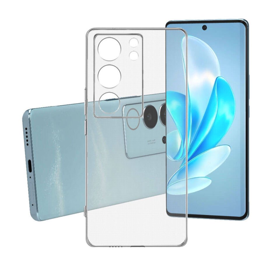 Vivo V29 5G Kılıf HEPTEKİLETİŞİM Süper Silikon Kapak