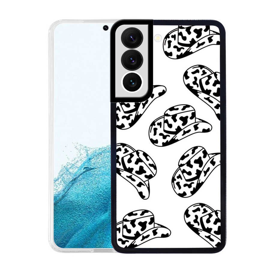 Samsung Galaxy S22 Plus Kılıf HEPTEKİLETİŞİM M-Fit Desenli Kapak