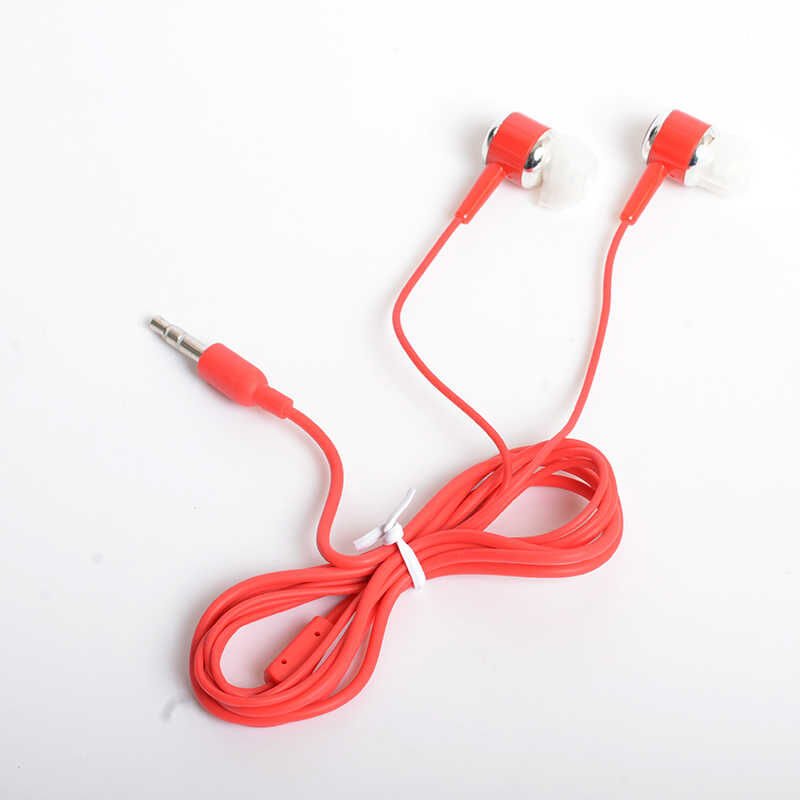 Yüksek Kalite ve Ses Performanslı Kulaklık (EV-S066SL 3.5mm Kulaklık) Kırmızı