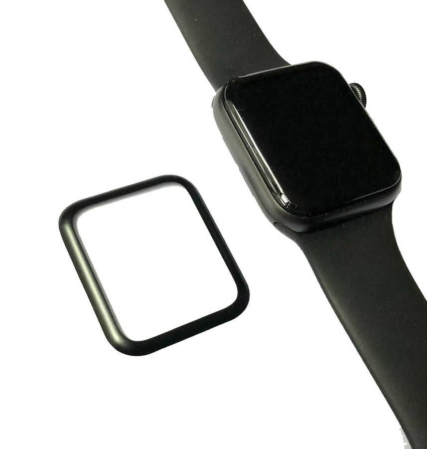 Apple Watch 40mm HEPTEKİLETİŞİM PMMA Silikon Body Saat Ekran Koruyucu