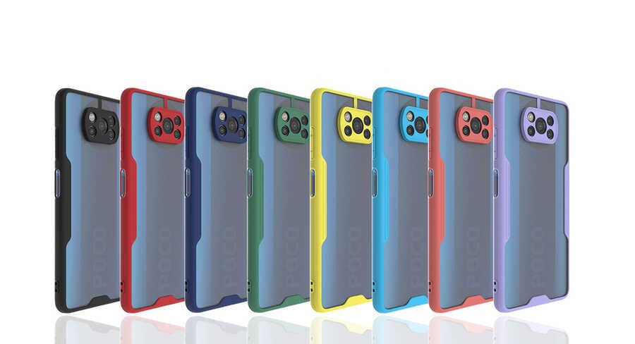 Xiaomi Poco X3 Kılıf HEPTEKİLETİŞİM Parfe Kapak