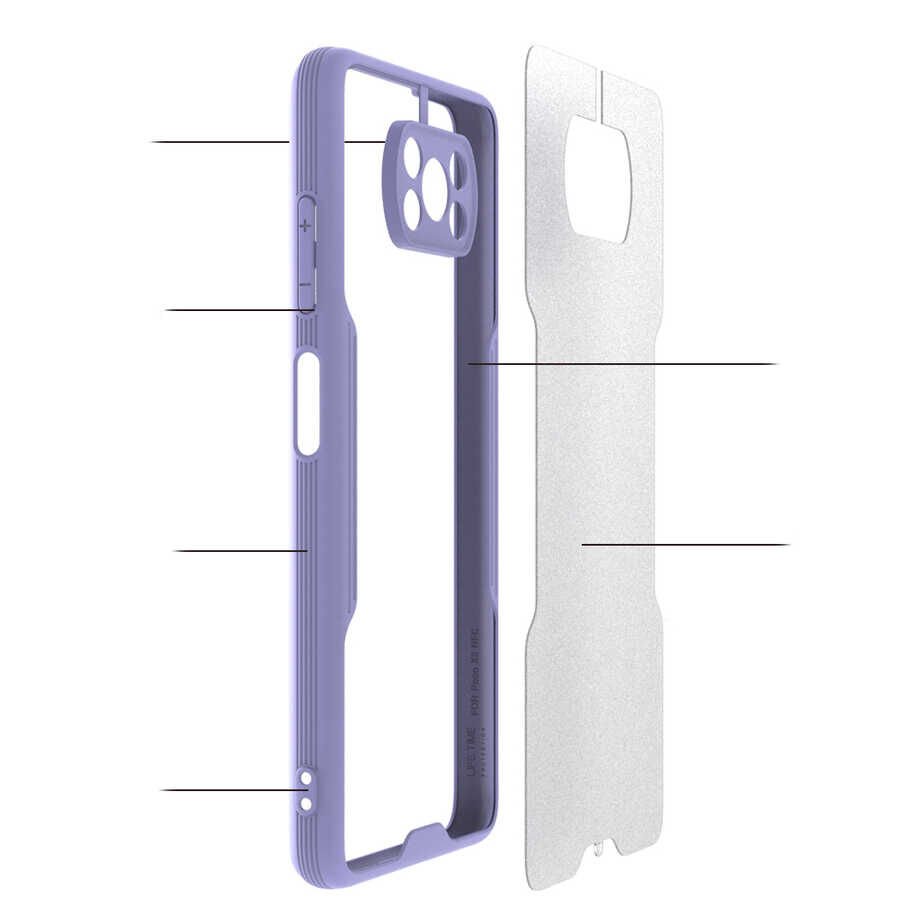 Xiaomi Poco X3 Kılıf HEPTEKİLETİŞİM Parfe Kapak