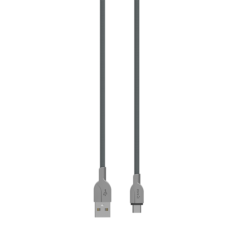 ZR-LS411 Micro Usb Kablo Gri