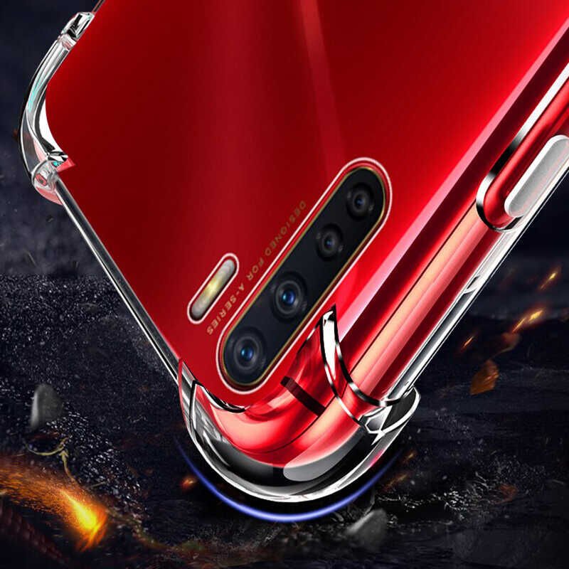 Oppo A91 Kılıf HEPTEKİLETİŞİM Nitro Anti Shock Silikon