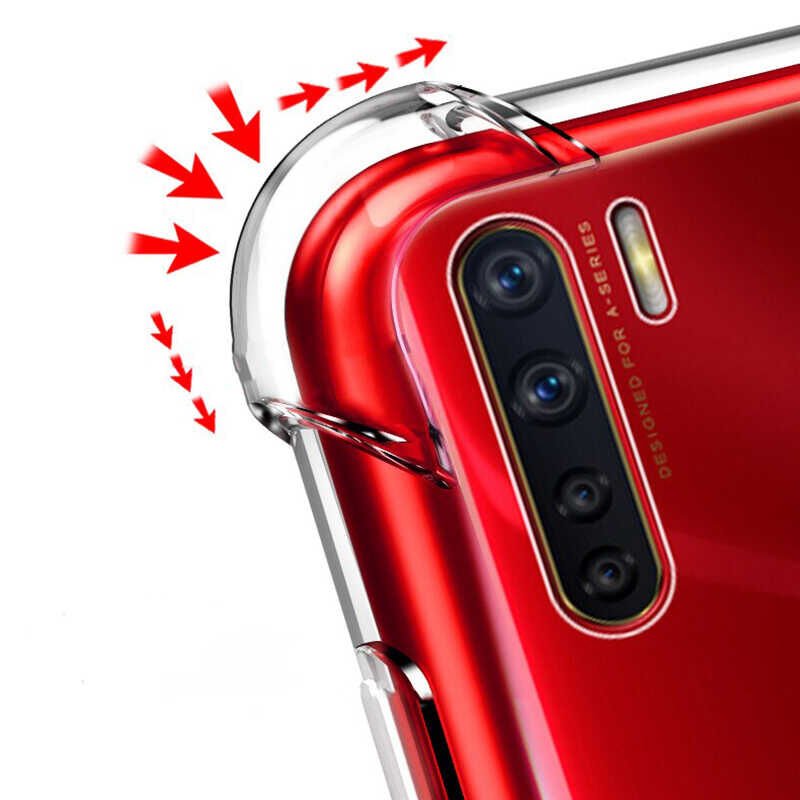 Oppo A91 Kılıf HEPTEKİLETİŞİM Nitro Anti Shock Silikon