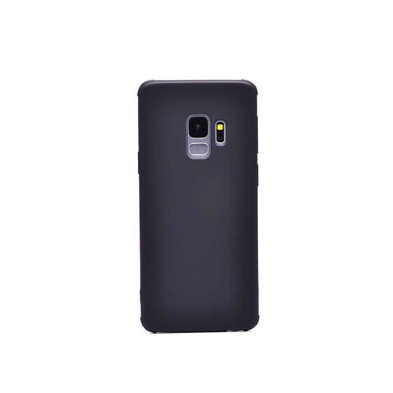 Samsung Galaxy S9 Sililkon Mat Soft Yüzeyli Kapak (NEVA) Siyah