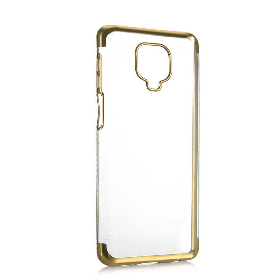 Xiaomi Redmi Note 9S Kılıf HEPTEKİLETİŞİM Dört Köşeli Lazer Silikon Kapak