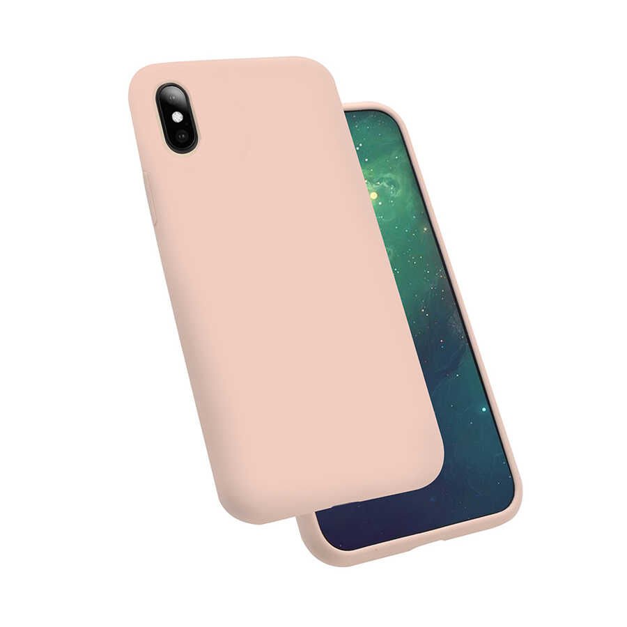 Apple iPhone XS Max 6.5 Kılıf HEPTEKİLETİŞİM Silk Silikon