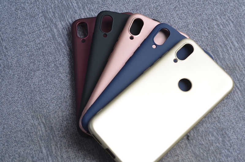 Xiaomi Mi Play Kılıf Yumuşak Dokulu Soft Esnek İnce Mat Renkli Silikon Kapak (PREMİER) Lacivert