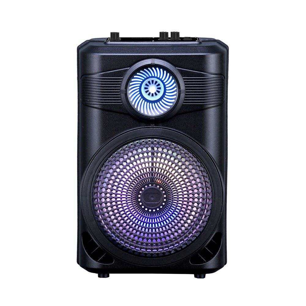 HEPTEKİLETİŞİM GD-904 Dijital LED Göstergeli FM Radyolu Mikrofonlu RGB TWS 8 inç Stereo Bass Kablosuz Karaoke Hoparlör