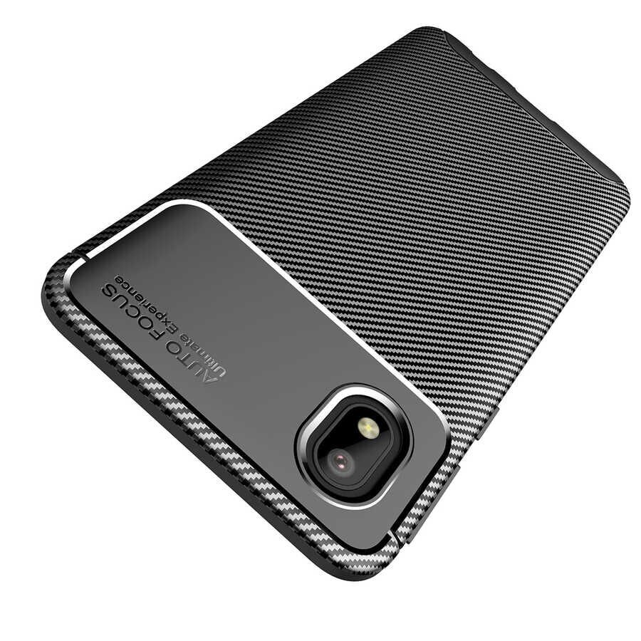 Galaxy A01 Core Kılıf HEPTEKİLETİŞİM Negro Silikon Kapak