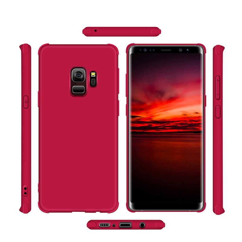 Samsung Galaxy S9 Sililkon Mat Soft Yüzeyli Kapak (NEVA) Pembe
