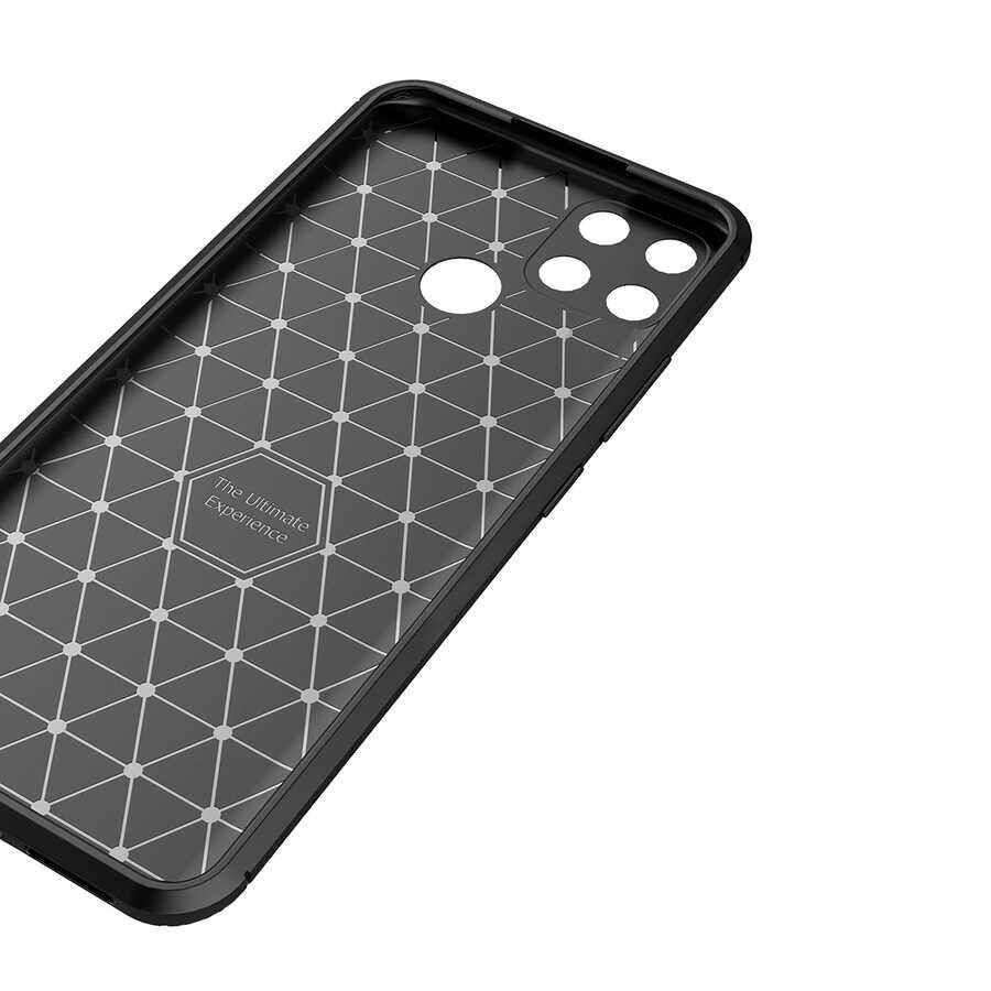 Oppo A15 Kılıf HEPTEKİLETİŞİM Negro Silikon Kapak