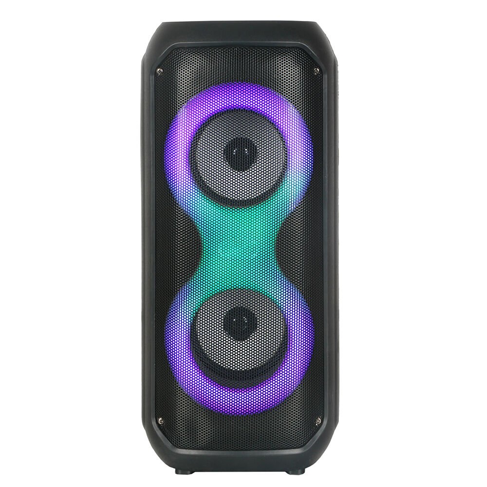 HEPTEKİLETİŞİM GD-2413 FM Radyolu RGB TWS Çift 4 inç Stereo Bass Kablosuz Hoparlör