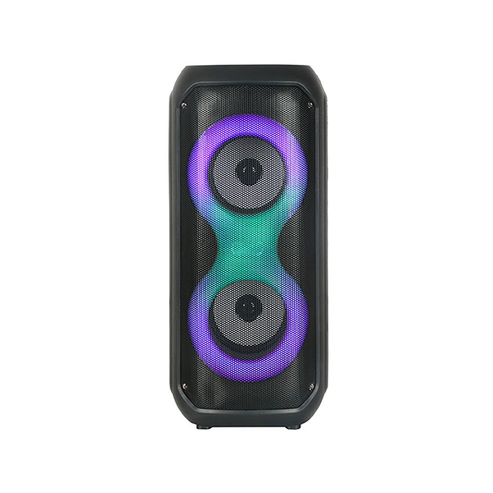 HEPTEKİLETİŞİM GD-2413 FM Radyolu RGB TWS Çift 4 inç Stereo Bass Kablosuz Hoparlör