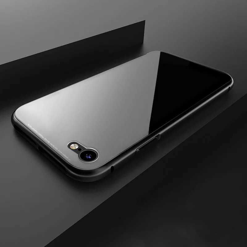 Apple iPhone SE 2022 Kılıf HEPTEKİLETİŞİM Devrim Mıknatıslı Cam Kapak