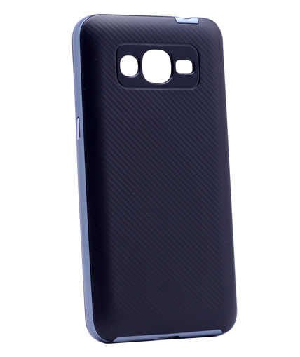 Samsung Galaxy J7 2016 Kılıf HEPTEKİLETİŞİM İnce Mono Karbon Silikon Kapak